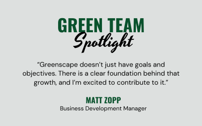 Greenscape Welcomes Matt Zopp as Business Development Manager for Raleigh-Durham